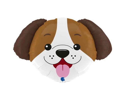 33in DOG HEAD FOIL BALLOON