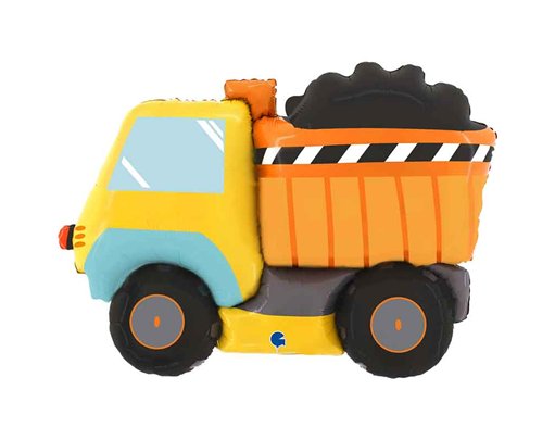 44in DUMPER TRUCK FOIL BALLOON