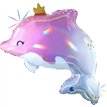 32in GLOWY DOLPHIN FOIL BALLOON