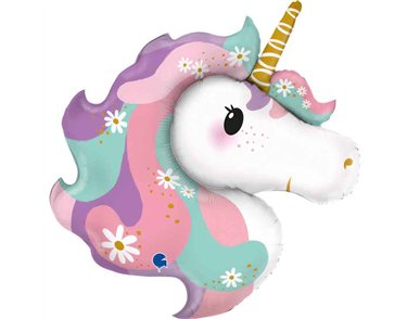 41in HIPPIE UNICORN FOIL BALLOON