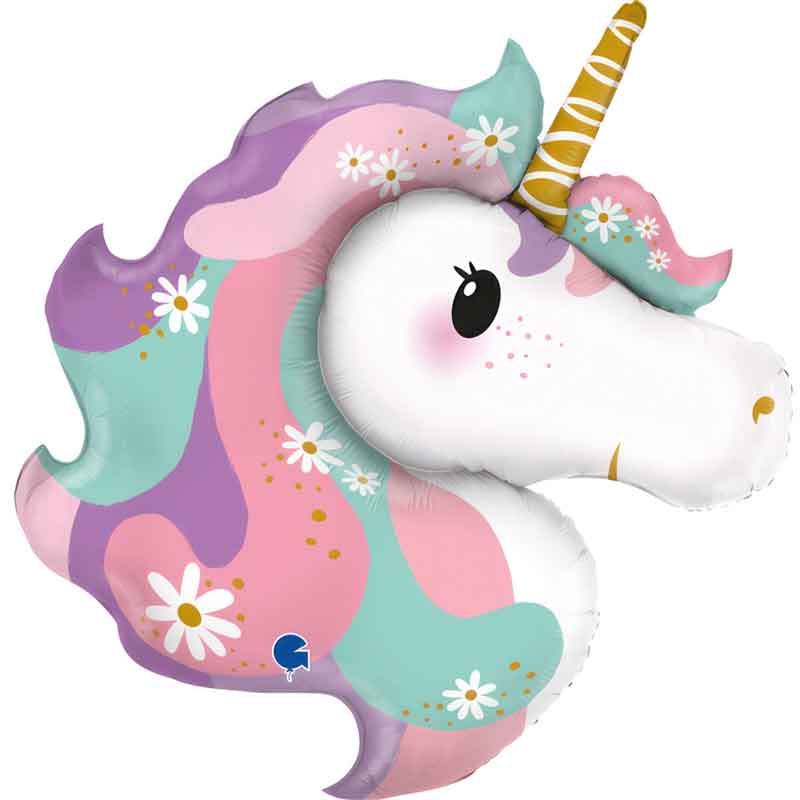 41in HIPPIE UNICORN FOIL BALLOON