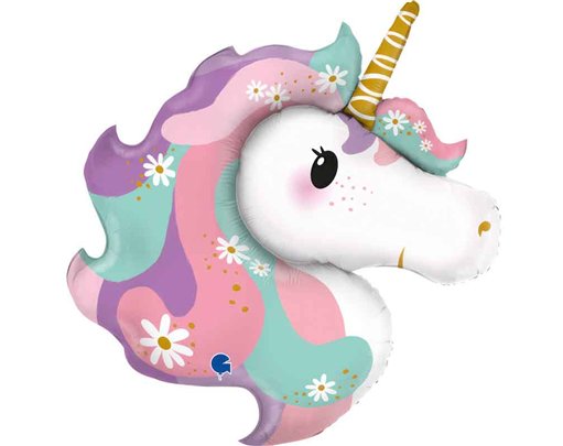 41in HIPPIE UNICORN FOIL BALLOON