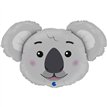 37in KOALA HEAD FOIL BALLOON