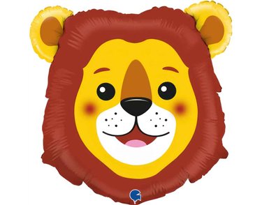29in LION HEAD FOIL BALLOON