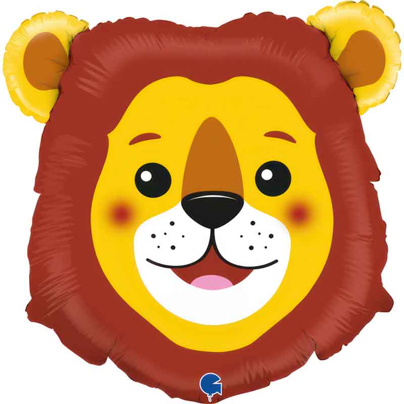 29in LION HEAD FOIL BALLOON