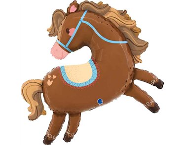 48in LOVELY HORSE FOIL BALLOON