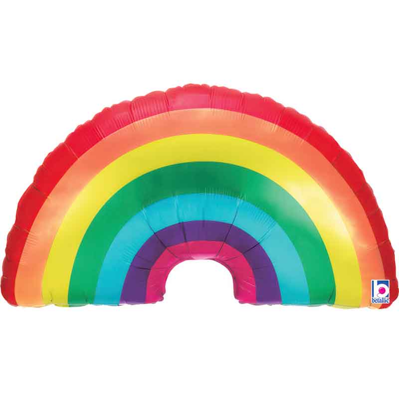 36in RAINBOW FOIL BALLOON