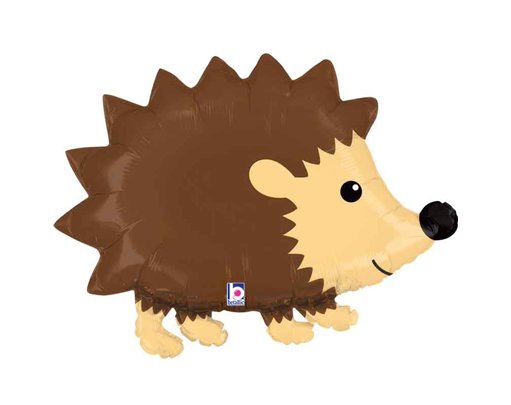 31in WOODLAND HEDGEHOG FOIL BALLOON