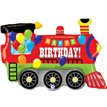 37in BIRTHDAY PARTY TRAIN FOIL BALLOON