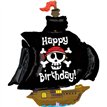 47in PIRATE SHIP BIRTHDAY FOIL BALLOON