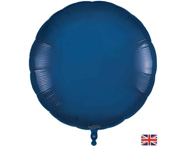 36in NAVY BLUE ROUND FOIL BALLOON