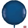36in NAVY BLUE ROUND FOIL BALLOON