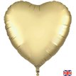 36in GOLD SILK HEART FOIL BALLOON
