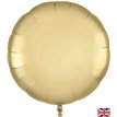 36in GOLD SILK ROUND FOIL BALLOON