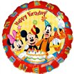 18in MICKEY & FRIENDS HAPPY BIRTHDAY FOIL BALLOON