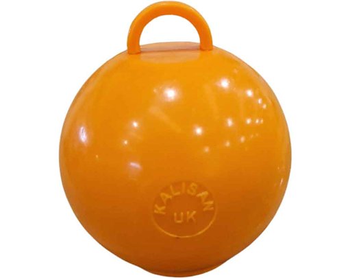 75g ORANGE ROUND BALLOON WEIGHT 25S