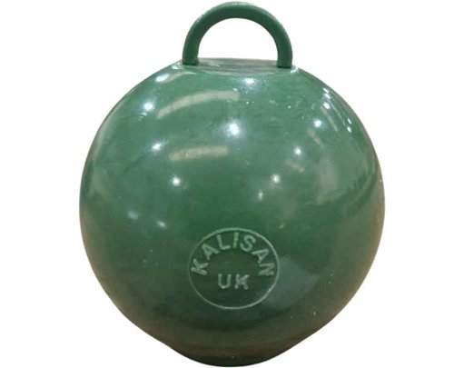 75g DARK GREEN ROUND BALLOON WEIGHT 25S