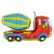 30in MIXER TRUCK FOIL BALLOON