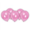 8PK METALLIC PASTEL PINK BALLOONS