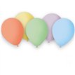 12PK ASST COLOURS PASTEL BALLOONS