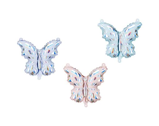 19x23cm BUTTERFLIES FOR GARLAND AIR FILL FOIL BALLOONS