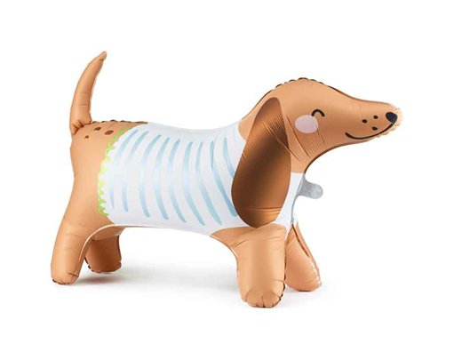 89x58cm DACHSHUND STANDING FOIL BALLOON