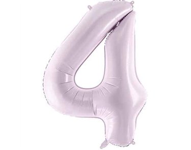 28in PASTEL PURPLE NUMBER 4 FOIL BALLOON