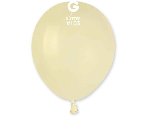 50PK 5in BUTTER STANDARD GEMAR LATEX