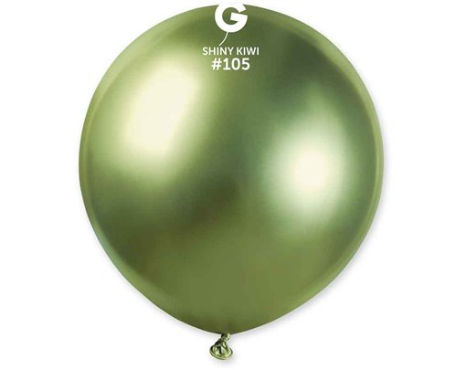 25PK 19in KIWI SHINY GEMAR LATEX