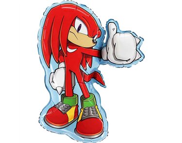 SONIC KNUCKLES SHAPED FOIL BALLOON