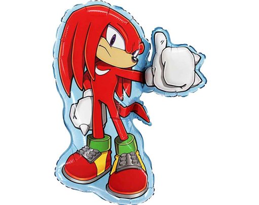 SONIC KNUCKLES SHAPED FOIL BALLOON