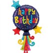 48in BALLOON STREAMER BIRTHDAY FOIL BALLOON