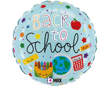18in BACK TO SCHOOL FOIL BALLOON