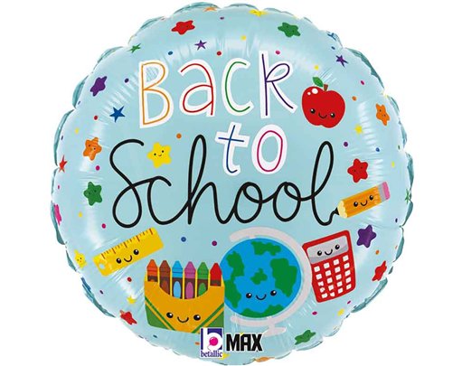 18in BACK TO SCHOOL FOIL BALLOON