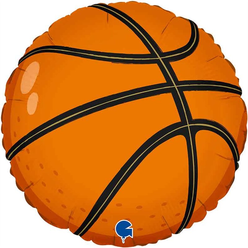 18in BASKETBALL FOIL BALLOON