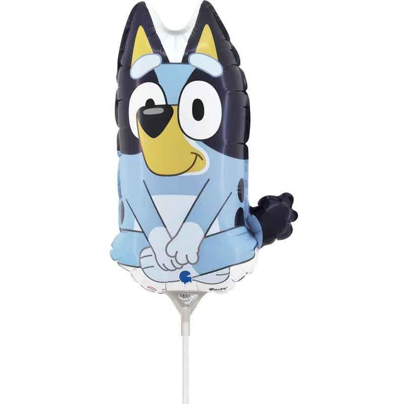 14in BLUEY MINI AIR FILL FOIL BALLOON 10S