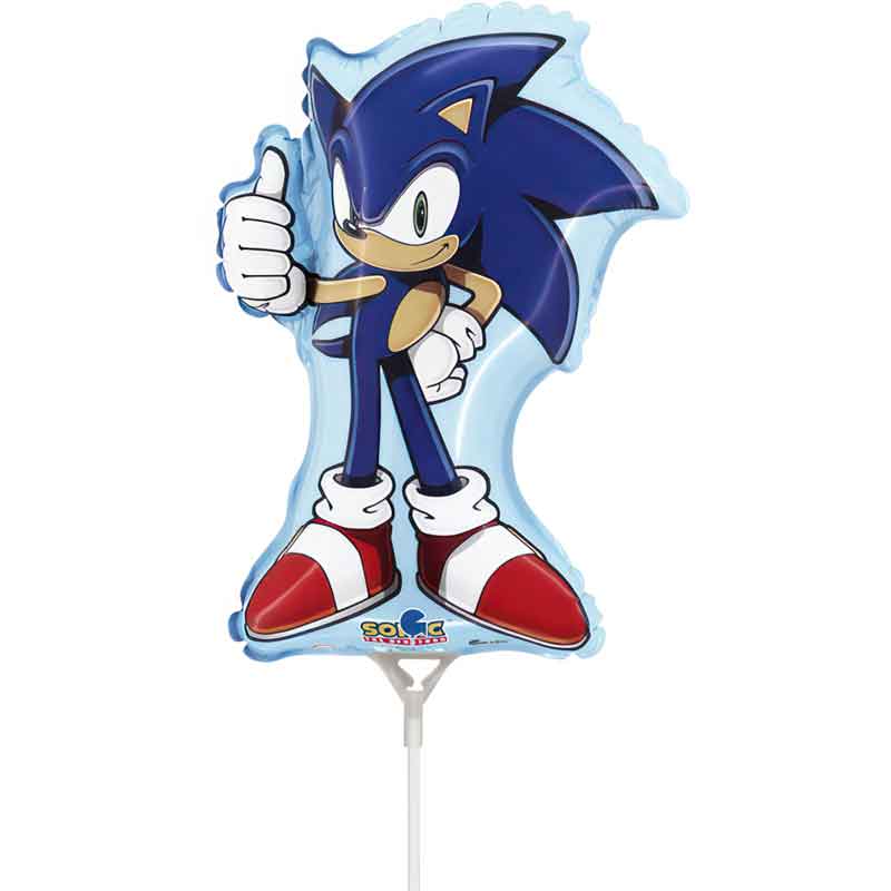 15in SONIC MINI AIR FILL FOIL BALLOON 10S