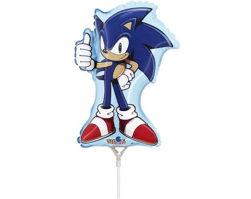 15in SONIC MINI AIR FILL FOIL BALLOON 10S