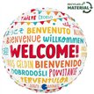 18in WELCOME FOIL BALLOON
