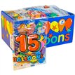15PK 8in ASST CLASSIC PARTY BALLOONS 30S