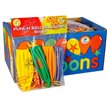 5PK 16in ASST COLOURS PUNCHBALL BALLOONS 15S