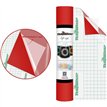 12in x 5ft PURE RED MATTE VINYL