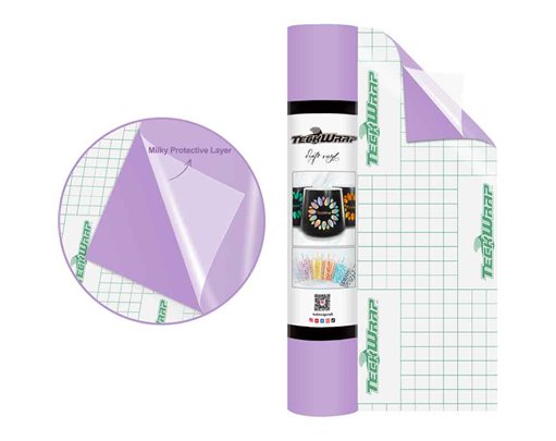 12in x 5ft SOFT LILAC MATTE VINYL