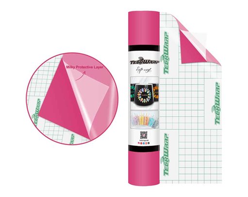 12in x 5ft ULTRA PINK MATTE VINYL