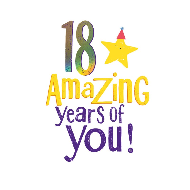 18 Amazing Years Of You!