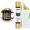12in x 5ft GOLD GLOSSY VINYL