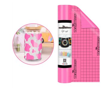 12in x 5ft BARBIE PINK GLOSSY VINYL