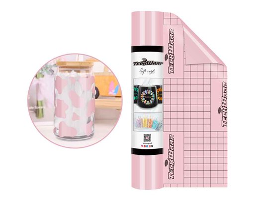 12in x 5ft MILLENNIAL PINK GLOSSY VINYL