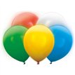 5PK 30cm ASST COLOURS LED BALLOONS