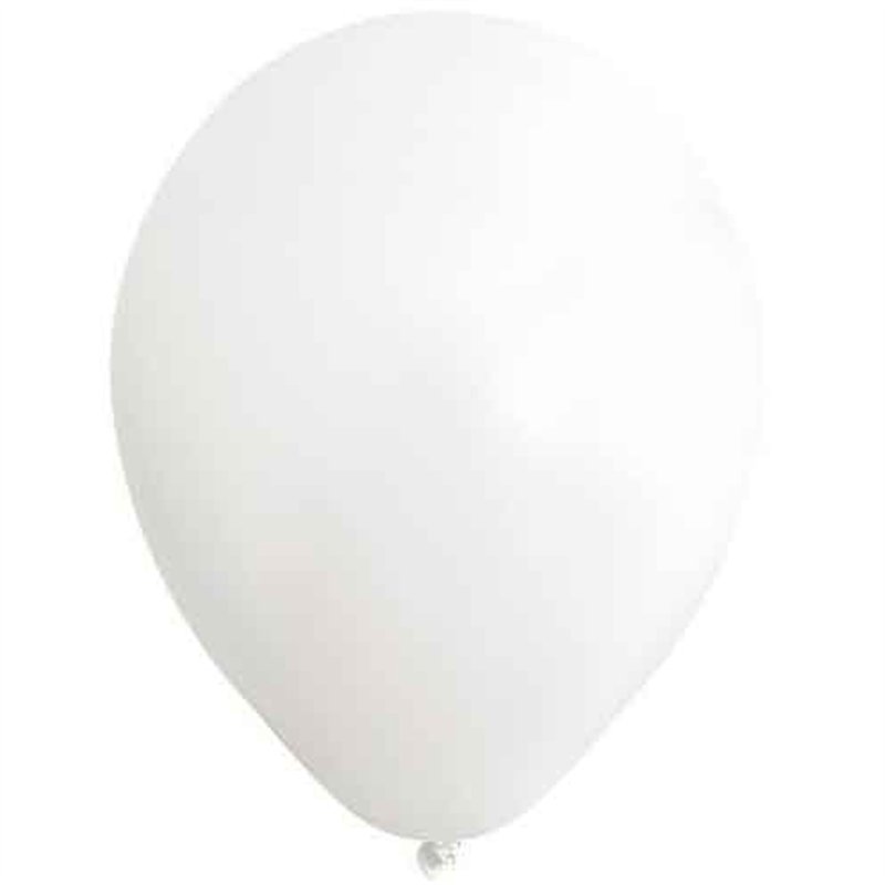 100PK 5in STANDARD WHITE KALISAN LATEX